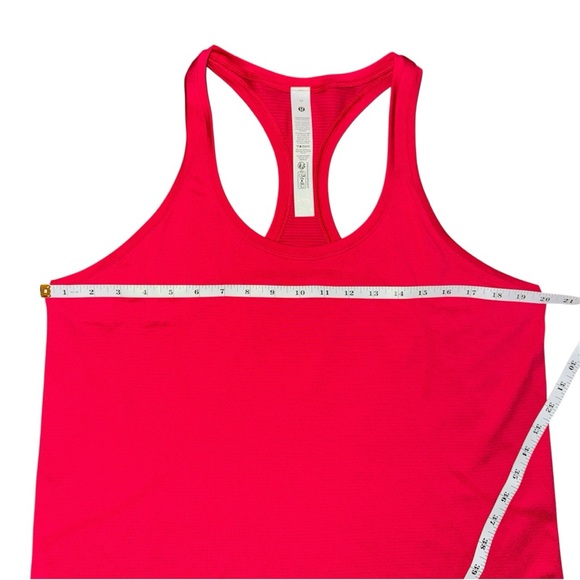 Lululemon Swiftly Tech Scoopneck Tank 2.0 Race Pink Dragonfruit 14 Run Gym - Picture 3 of 5